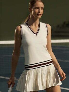 Tory Burch, Tory Sport V-Neck Tennis Dress